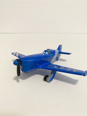 Disney Pixar Planes Arturo Watg Blue Diecast Metal World of Cars Toy